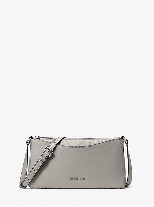 Michael Kors Arden Medium Crossbody Pearl Grey